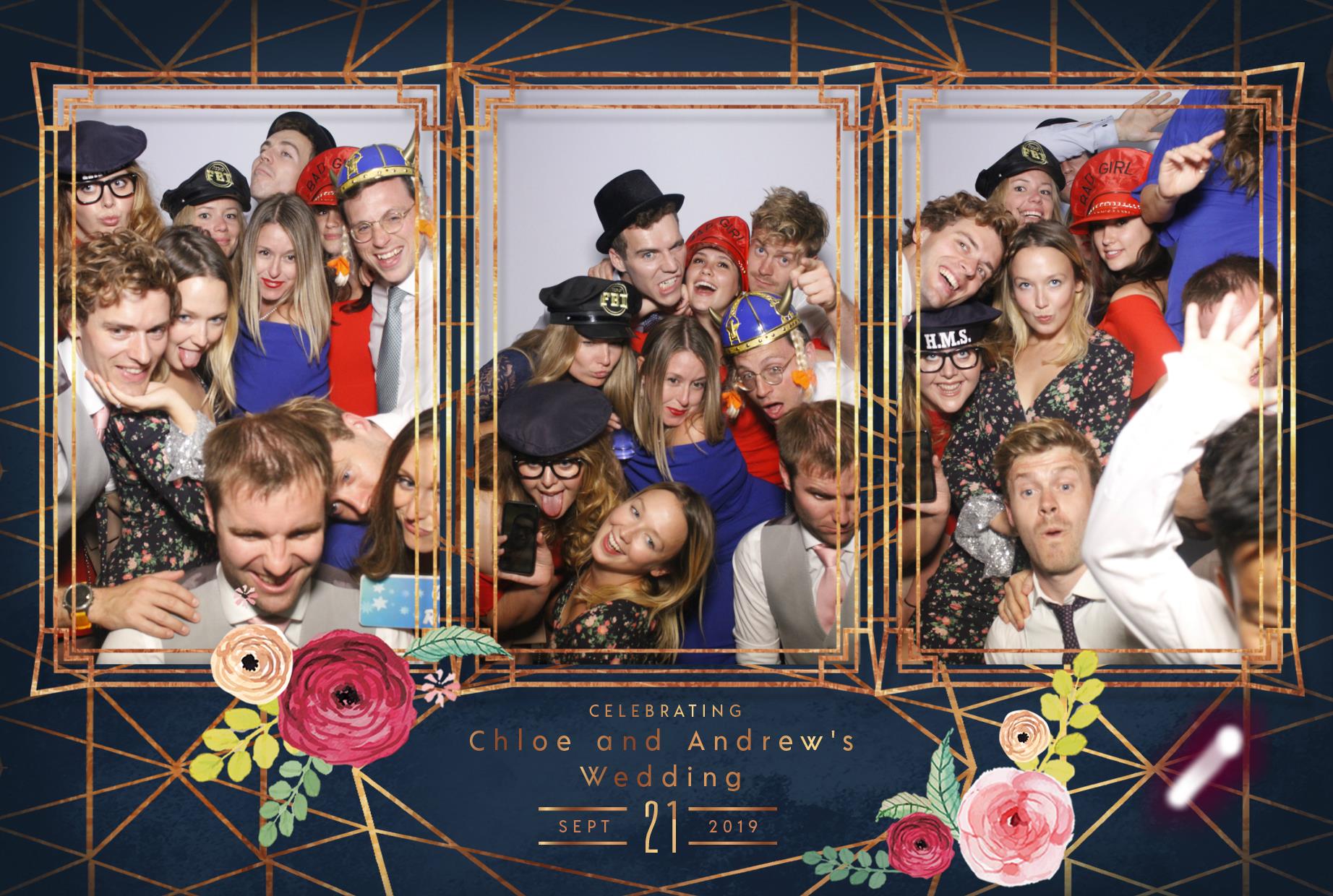 Chloe and Andrew's Wedding | View more photos from the event at gallery.myphotoboothexperience.co.uk/u/MyPhotoBoothExperienceLtd/Chloe-and-Andrews-Wedding